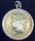 1863 Philippines $4 Pesos 14kt GOLD pendant