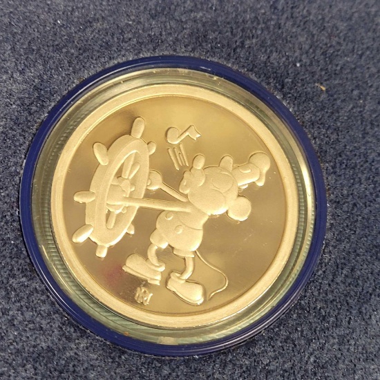 (3) Collectors Edition DISNEY Silver Coins .999 Fine Silver