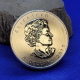1.5 OZ .9999 Pure Silver Elizabeth II Brilliant Uncirculated BU Canadian $8 Dollar coin