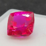 pink Sapphire gemstone 8.01ct Cushion cut