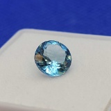 Oval Cut Blue Topaz gemstone 1.51ct