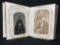 Small Leather Antique Photograph Album, Circa 1862 with photographs