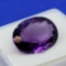Purple Amethyst Oval Cut Gemstone 9.04ct