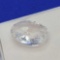 White Sapphire oval cut Gemstone 8.10ct