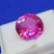 Pink Sapphire Round Cut Gemstone 9.47ct