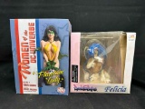 SOTA Toys Darkstalkers Felicia Statue. DC Direct Limited Phantom Lady 1060/3500