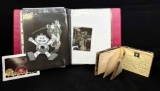 Old Film Negatives, Japanese Anime Robby The Rakel, James Bond More. Old 1920s note book