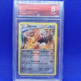 Pokemon Heatran Rare Reverse Holo Nm/M 8 Graded Card