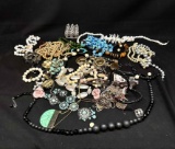 Costume Jewelry. Necklace, Bracelets, more