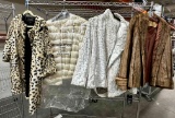 Fancy Faux Fur Coats. Donna Styles, Evans, Pamela McCoy,