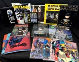 Vintage Batman Collectibles. Books, Calendars, Comics, Stamps, Frank Miller, Keaton more