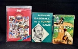 3 Book set Baseball Joe Garagiola Baseball is Funny, Chip Hilton Clair Bee