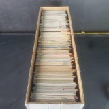 Long box of Marvel. DC. Eternity. Now. Eclipse. Apple comics approx 150