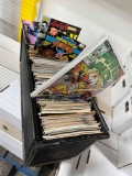Long Box of over 250 Comics. DC, Marvel, Image, Justice League, Teen Titans more