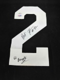 Rudy Johnson Signed Autographed Jersey Number #2 With Psa/five Star Certificate Of Authenticity.