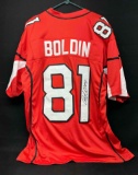 Anquan Boldin Signed Autographed Jersey With JSA Certification Future HOF