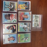 Lot of Baseball Cards 1970s topps and more