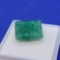 Emerald Cut Green Emerald gemstone 7.63ct