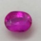 Oval cut pink Sapphire gemstone 8.01ct