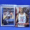 (2) Shaquille O'Neal Signed Basketball Cards with COA