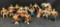 Large Lot of Vintage Wrestling Action Figures. Hasbro WWF WWE, AWA Remco, WCW more