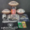 Football lot Collectible helmets backpack costume Starting Lineup figure etc.
