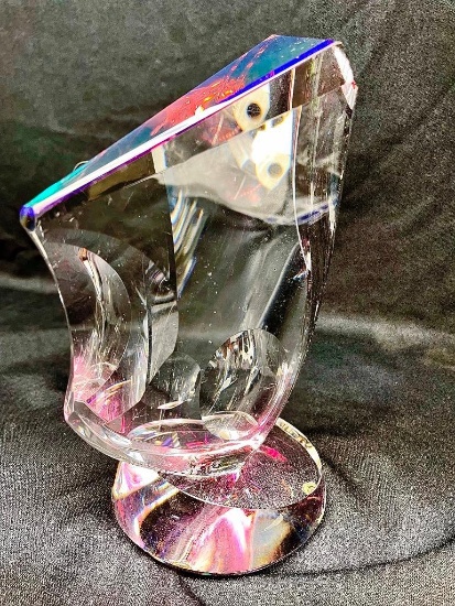 Crystal Profile by Michael Bokrosh III Cut and Polished Glass