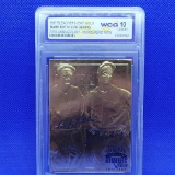 1997 Bleachers 23kt gold Babe Ruth / Lou Gehrig