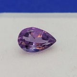 Pear Cut Purple Amethyst Gemstone 1.27ct