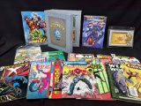Disney Magic Tales Books, Batman Stickers, Assorted Comics more