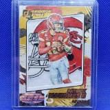 Patrick Mahomes 1 of 1 Custom Cut Jersey card