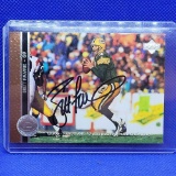 Brett Favre Signed 1996 Upper deck Football Card