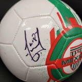 Andres Guardado (Peincipito) Captain of the Mexican National team Signed Soccer ball with in person