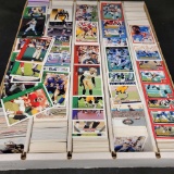 90s and 2000s Football cards includes topps, UD, Score, Donruss, Fleer and more