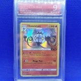 Graded Pokemon card NM 9 Chandelure 033/192