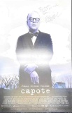Capote Signed Board mounted Promotional Poster 27x40