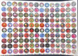 Uncut Sheet of Holiday POGs