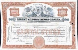 Durant Motors Incorporated 20 Shares Certificate