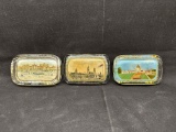 1904 and 1901 St. Louis Worlds Fair, 1901 Buffalo NY Glass Paperweights