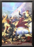 Framed Art The Second of May 1808 Painting by Francisco Goya