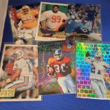 Football cards HoF Player's Rookies cards from the 90s