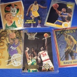 Basketball Card lot. HoF Autographed cards, must see