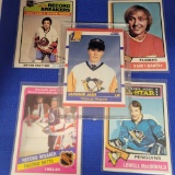 (5) NHL Hockey cards