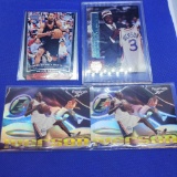 (4) Allen Iverson Basketball Cards