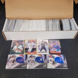 Box of baseball cards 2020-2022 With Rookies and Relic cards
