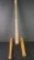 Louisville Slugger wooden bat W/Tony Gwynn engraved 2 plain bats