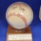 Signed baseball saying Tim Flannery