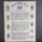 U.S Army poster board Creed Of The Noncommissiond Officer
