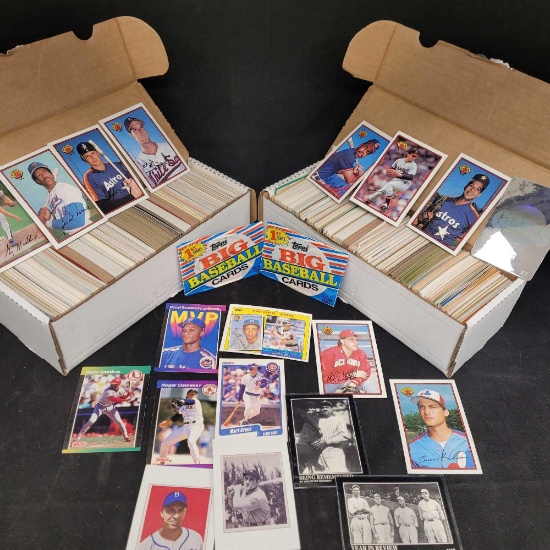 late 1980-90 baseball cards and topps packs