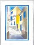 Framed Art Villefranche from RE Bye